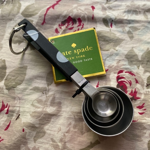 kate spade Other - Kate Spade Deco Dot Measuring Spoons set of 4